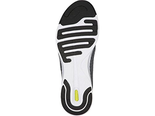 ASICS Men's fuzeX Knit, Carbon/Black/White, 10.5 D3