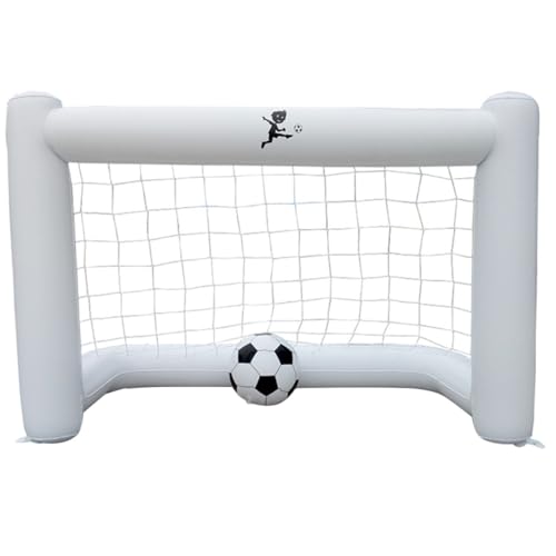 But de football gonflable léger et portable pour jeux extérieur
