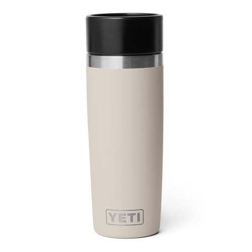 Image of YETI Rambler 16 oz Travel Bottle, Stainless Steel, Vacuum Insulated with Leakproof Commuter Cap, Cape Taupe