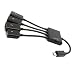 Produktbild Chenyang Micro USB Host OTG 3 Port Hub Adapter Kabel mit Strom für Galaxy S5 i9600 Note3 N9000 Handy & Tablet