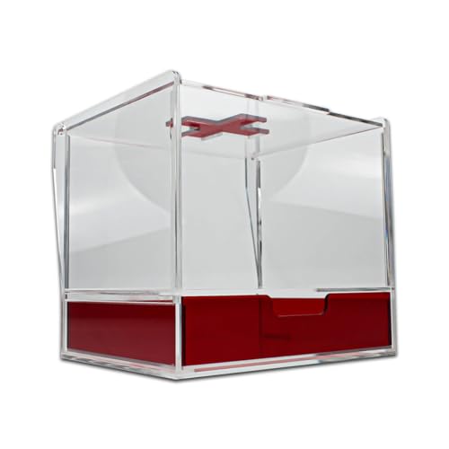 Organizador Acrílico Compacto Para Medicamentos Com Gaveta