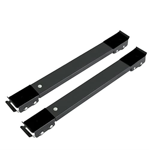 Soporte universal ajustable para lavadora con base de refrigerador móvil y capacidad de peso de 1400 kg