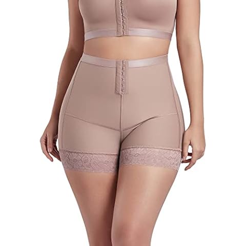 CURVEEZ Shapewear for Women Tummy Control Shorts Body Shaper Panties High Waisted Butt Lifter Thigh Slimming Underwear Cover