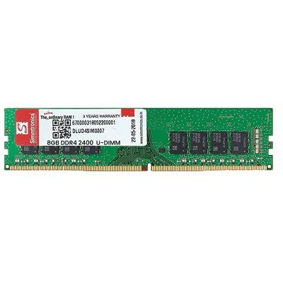 Simmtronics 8GB DDR4 Ram for Desktop 2400 Mhz