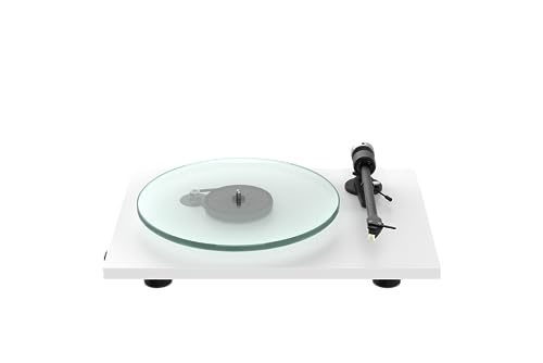 Pro-Ject T2 W, Plattenspieler mit Hi-Res Audio Streaming über WLAN, kompatibel mit Sonos®, HEOS®, Bluesound, WiiM, UPnP (Weiß)