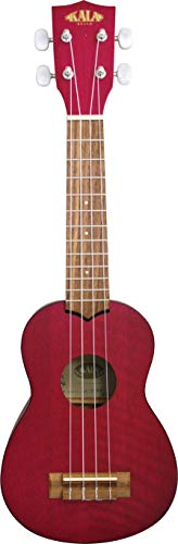 KALA カラ ウクレレ Exotic Mahogany Series エキゾチックマホガニーボディ ソプラノ マゼンタカラー KA-SEMM