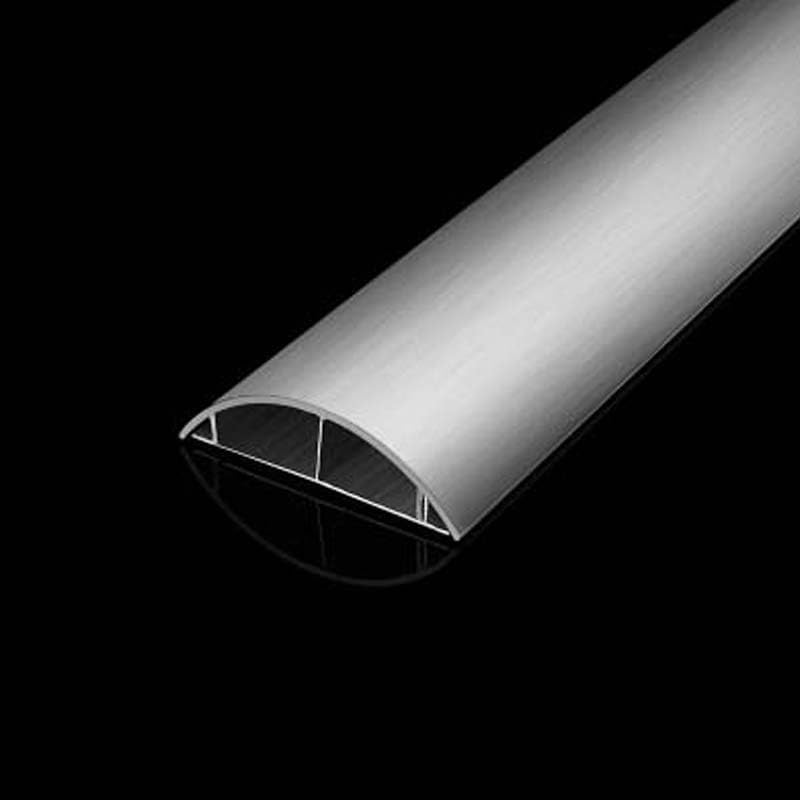 50x13mm Aluminum Metal Surface Cable Raceway Metal Floor Cable Duct Floor Wire Cover Metal Cable Protector Metal Cable Trunking