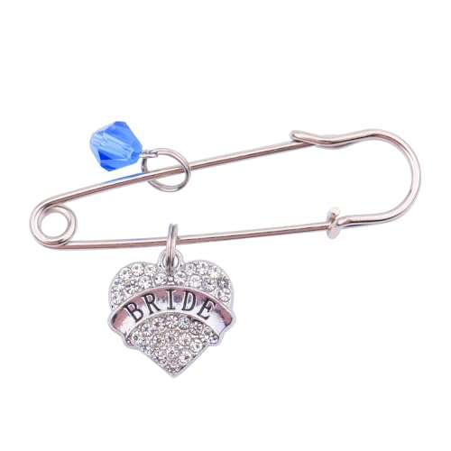 Image of Wedding Gift for Bride Wedding Gifts for Bride Bridal Bouquet Memorial Charm Brooches for Women Brides Bridal Shower Gifts for Friends Brooch Pin for Bridal Accessories for Women Brides