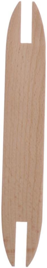 Wooden Knitting Shuttle Sticks DIY Loom Tools - Professional Craft Thread Accessories for Weaving, Sweater, and Tary - Perfect for Kids and Knitting Lover - Wood, 15.3x2.5cm