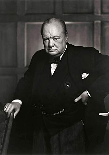 BDP Celebrities Sir Winston Churchill Prime Minister (1) Large 23"x33" A1 Size Poster! ***UK SELLER - SAME DAY SHIPPING!***