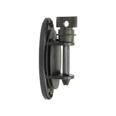 Electric Fencing Tape (40mm) Tensioner & Insulator Tightens Easily and Safely Insulator and Belt Tensioner In One for Screwing In or Nailing To a Wooden Post (6) Cover