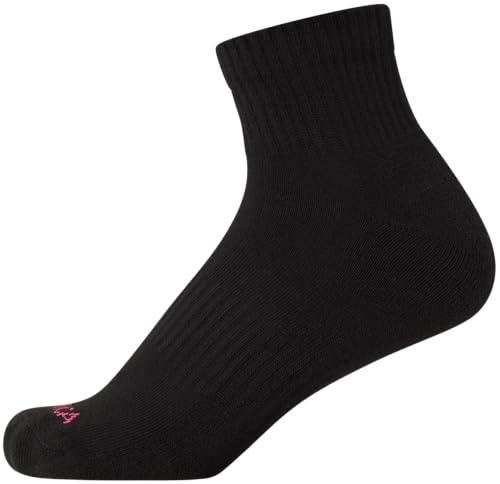 Image of Nautica Womens Quarter Socks Moisture Wicking Cushioned Socks, 12 Pack | Stretch Performance Dri-Motion Fabric, Cushioned with Arch Support, Breathable Mesh Panels, Quarter Cut, Shoe Size 4-10