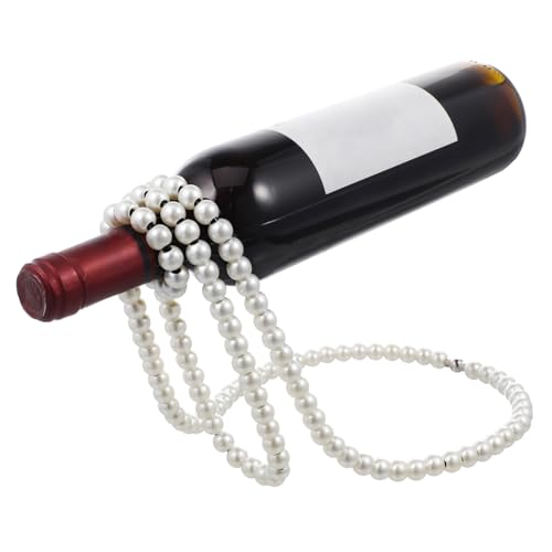 Soporte para Botellas de Vino Ciieeo de Hierro Blanco miniatura 1