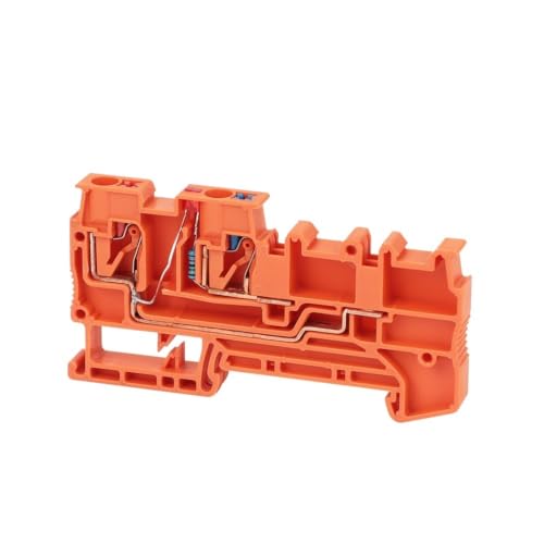 Bloque de terminales carril Din PTIO-IN2.5/3-LED con conector a presión para cable de 24V 5