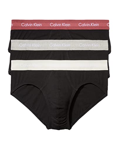 Calvin Klein mens Cotton Stretch 3-pack Hip Brief