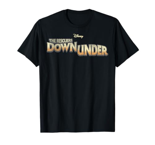 T-shirt Disney jaune fini les vêtements de fan ternes avec ce haut Rescuers Down Under durable