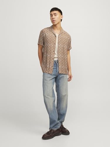 Jprblulincoln Print Resort Shirt S/S Sn – Ansicht 3