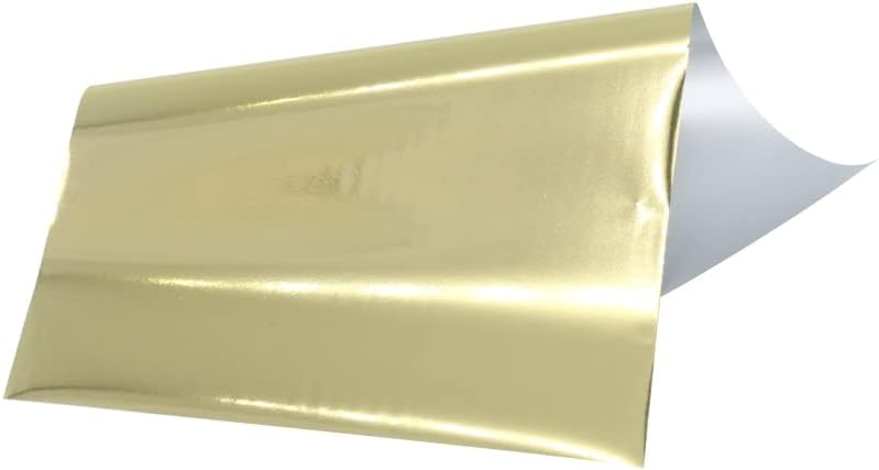 Light Gold Stamping Foil Paper Holographic Transfer Laminator Foil for Art Craft Christmas Card - (Color: green 50pcs)