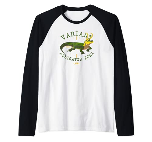 Marvel Loki Alligator Variant Raglan Baseball Tee