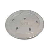 OCS Parts High Flow Stainless Steel Replacement Spray Head | Replaces Bunn 01082.0003 Spray Head on Bunn Coffee Machines and Hot Beverage Dispensers (7-Hole)