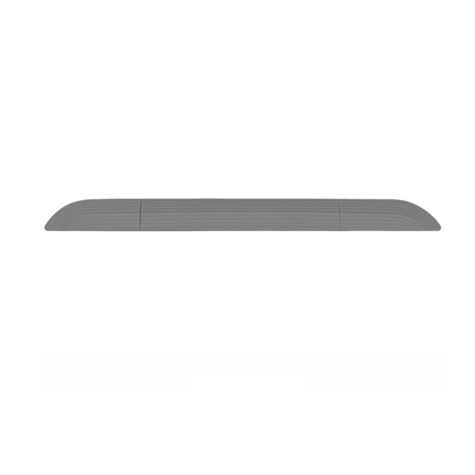 1Set Robot Vacuum Ramp Anti-Slip TPE Threshold Ramp Doorstep Helps Vacuum Cleaner Over Steps part(Grey-1set)