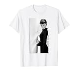 オードリー・ヘップバーン 映画スター 1955 ポートレート アントニー・ボーシャン Tシャツ