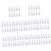 SOLUSTRE 300 Pcs Applicator Eye Bottle Squeezable Dropper Clear Squeeze Bottle Clear Container Eye Liquid Dropper Squeeze Bottles Liquid Dropping Bottle Eye Drops Bottle Mini White