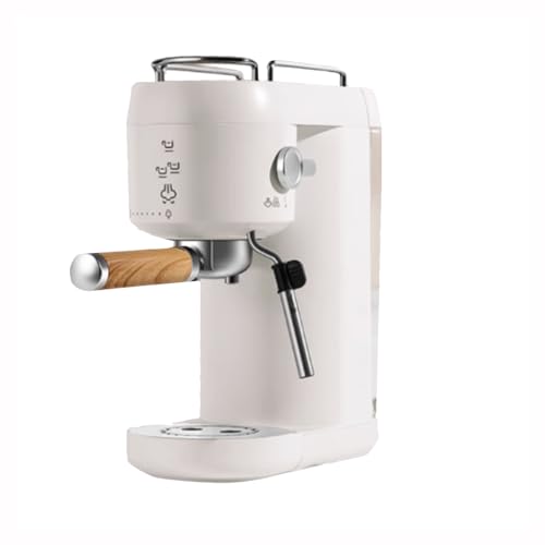 Chef Prosentials Espresso Machine, 1L Boiler, 20 Bar Pressure, Compact Size, 3 Functions (White)