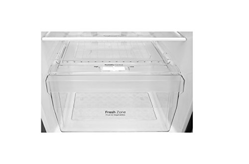 Image of LG 284 L 3 Star Frost Free Double Door Refrigerator(GL-T302RDSU.ADSZEBN, Dazzle Steel, Inverter Compressor)