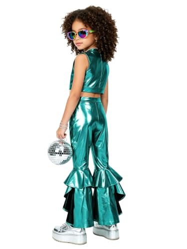 Ensemble discothèque rétro pour filles vêtement danse Agoky - 2