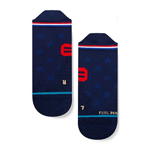 Stance Independence Tab Socks (Navy, MD (Men's Shoe 6-8.5, Women's Shoe 8-10.5))2