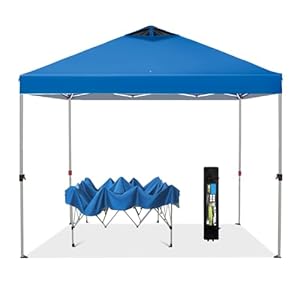 HERAS PALACE 10×10 Pop Up Canopy Outdoor Tent for Patio with Bag Easy Up Shade Canopies Heavy Duty Event Tents for Backyard Bench Garden