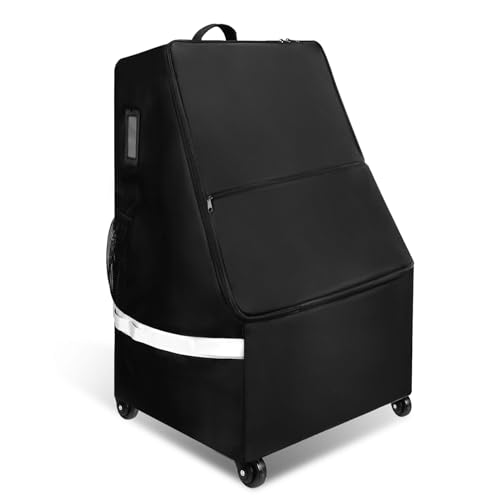Upgrade Car Seat Travel Bag 360\u00b0 Wheels