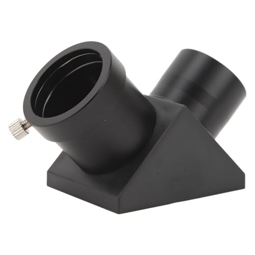 Miroir Diagonal de 1,25 Pouces, Angle de 90 Degrés, Lentille Entièrement Revêtue, Construction Durable en Métal et en Plastique, Miroir Zénith Optique à...