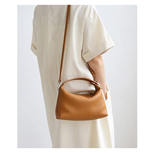 Women's Bag Soft Genuine Leather Handbag Lady Fashion Daily Casual Shoulder Bag Girls Crossbody Bag3