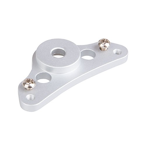 Tusk Hour Meter Bracket – Silver Anodized 6061‑T6 CNC Mounting Plate for Hour Meter