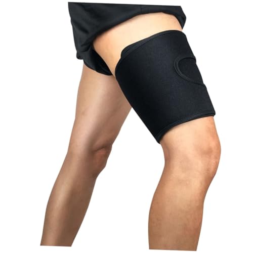 SHERCHPRY Anti-straining Leg Protection Thigh Brace Sweat Band Sleeve Thigh for Outdoor Mountaineering Size Xl