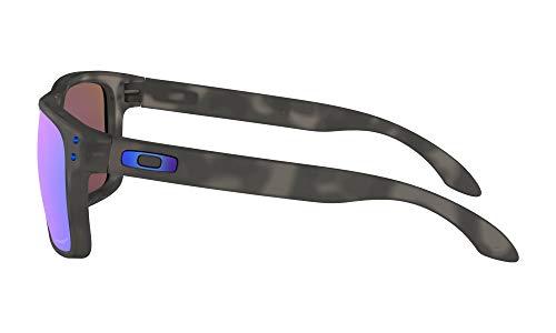 Oakley Holbrook Sunglasses Black Tortoise with Prizm Sapphire Polarized Lens 57MM4
