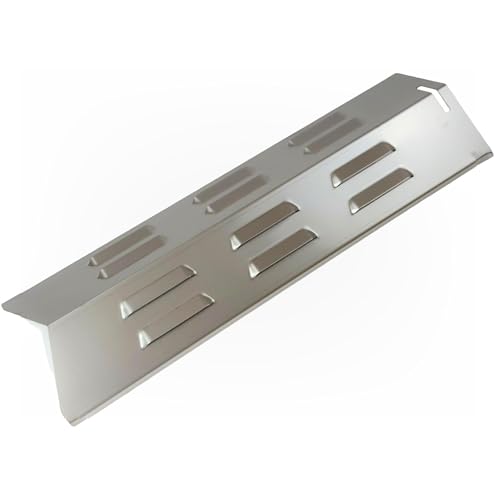 EWH Edelstahl Brennerabdeckung 390 x 120 x 36 mm für Jamie Oliver & Mr. Gardener Kingman Gasgrills - langlebiger Edelstahl (1.4301) - Flammenverteiler/Aromaschienen/Brennerschutz - 1 Stück !