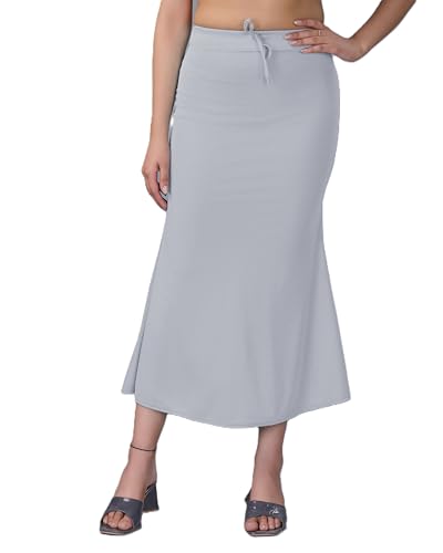 Image of LADLA FASHION] Women's Saree Shapewear - Mermaid Cut Saree Shaper Petticoat with Side Slit,