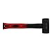 1kg Lump Club TPR Handle Fibreglass Hammer Double Face Sledge Hammer