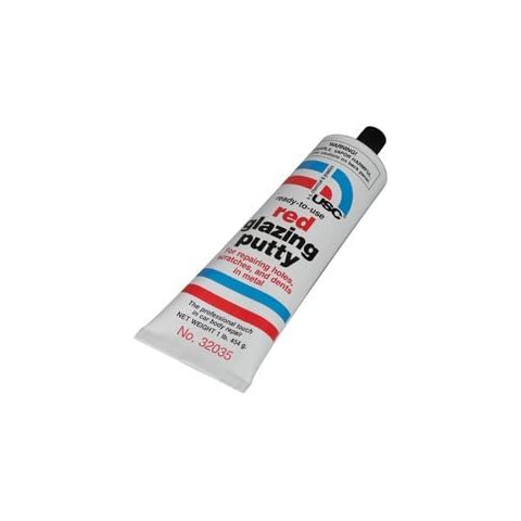 1 lb. Tube USC Red Glazing Putty Cover