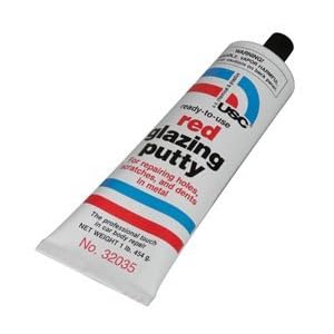1 lb. Tube USC Red Glazing Putty