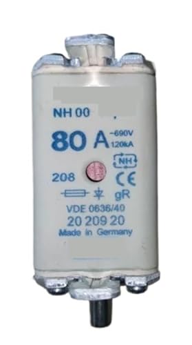 Fusibles NH00M 1000V de haute précision pour armoire électrique industrielle