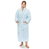 Classic Turkish Towels - Luxury Terry Cloth Robe for Men and Women, 100% Turkish Cotton, Soft and...