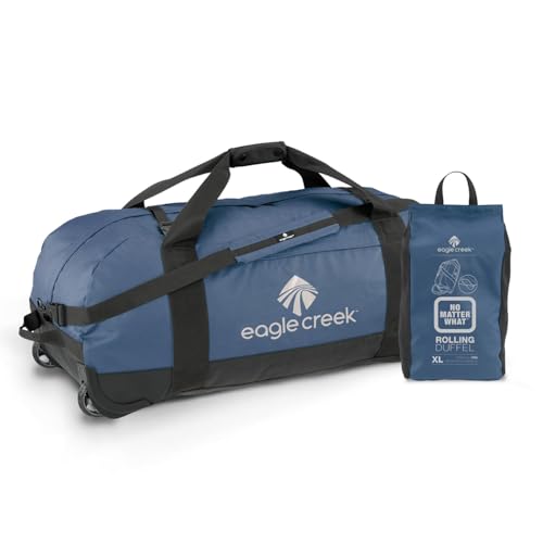 Eagle Creek No Matter What Rolling Duffle Bag, Slate Blue