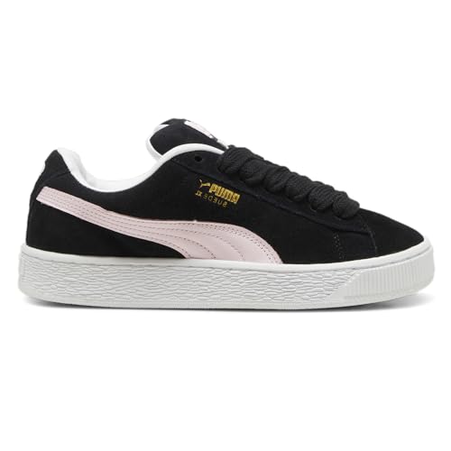 Puma Women's Suede XL Black/Whisp of Pink 7.5 Medium