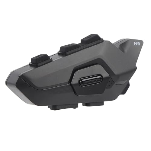 BTSEURY Motorcycle Headset, Motorcycle Bluetooth Intercom Headset, Noise Canceling 1000m Range Long Battery Life 2 Way Motorcycle Bluetooth Headphone