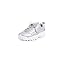 Metallic Silver/White Metallic Silver/White
