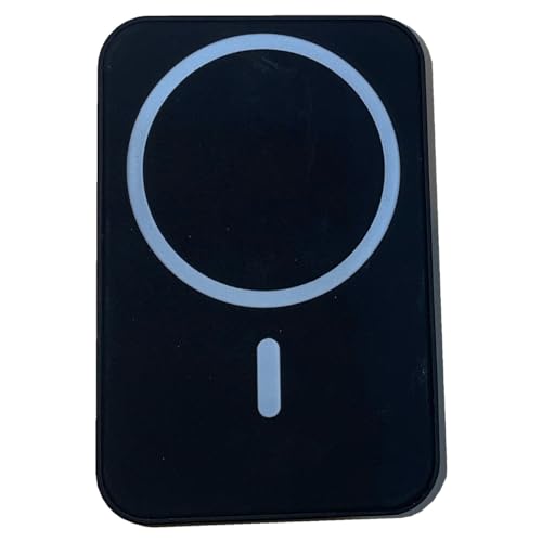 Wireless Power Bank 10000mAh Capacity with Lithium-ion Long Life Batteries Included. Charge on-The-go Compatible for iPhone 11,12, 13, 14, 15(pro and and pro-max) (Black)